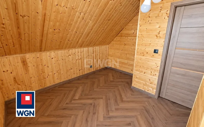 Dom na  sprzedaż Osiek Mały - WYJĄTKOWY DOM Z BALI ŚWIERKOWYCH, OSIEK MAŁY, 99,94 m2, DZIAŁKA 10 ARÓW